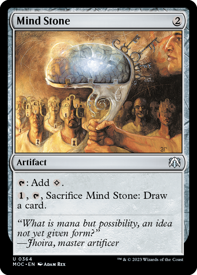 Mind Stone [March of the Machine Commander] | Magic Magpie