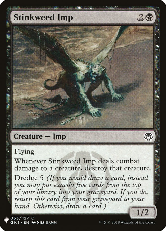 Stinkweed Imp [Mystery Booster] | Magic Magpie