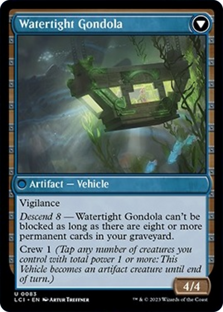 Waterlogged Hulk // Watertight Gondola [The Lost Caverns of Ixalan] | Magic Magpie