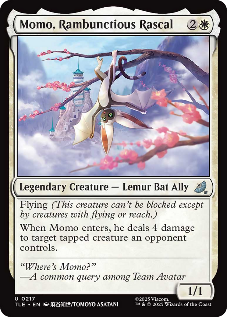 Momo, Rambunctious Rascal [Avatar: The Last Airbender: Eternal-Legal] | Magic Magpie