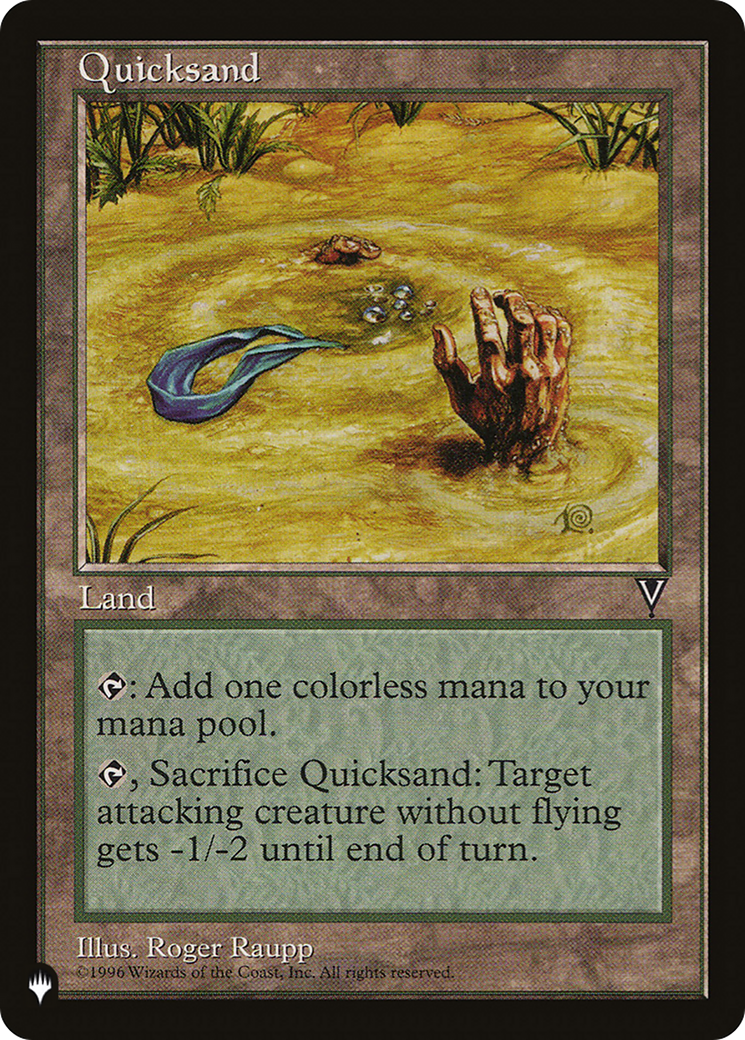 Quicksand [The List] | Magic Magpie