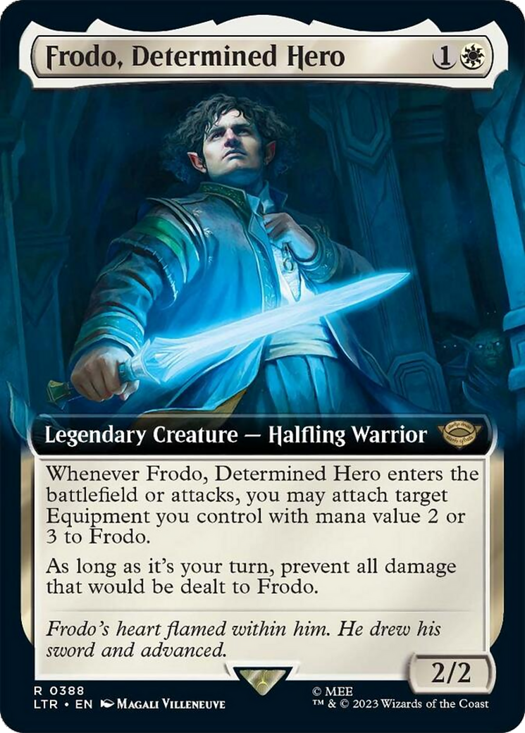 Frodo, Determined Hero (Extended Art) [The Lord of the Rings: Tales of Middle-Earth] | Magic Magpie