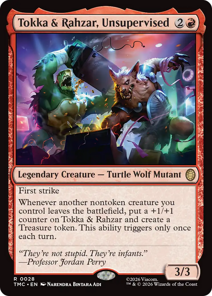 Tokka & Rahzar, Unsupervised [Teenage Mutant Ninja Turtles Commander] | Magic Magpie