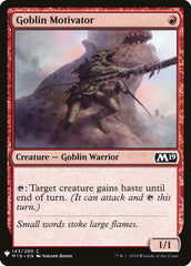 Goblin Motivator [Mystery Booster] | Magic Magpie