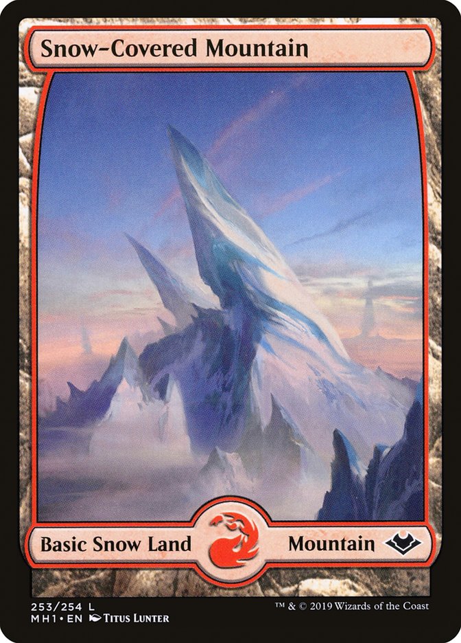 Snow-Covered Mountain [Modern Horizons] | Magic Magpie