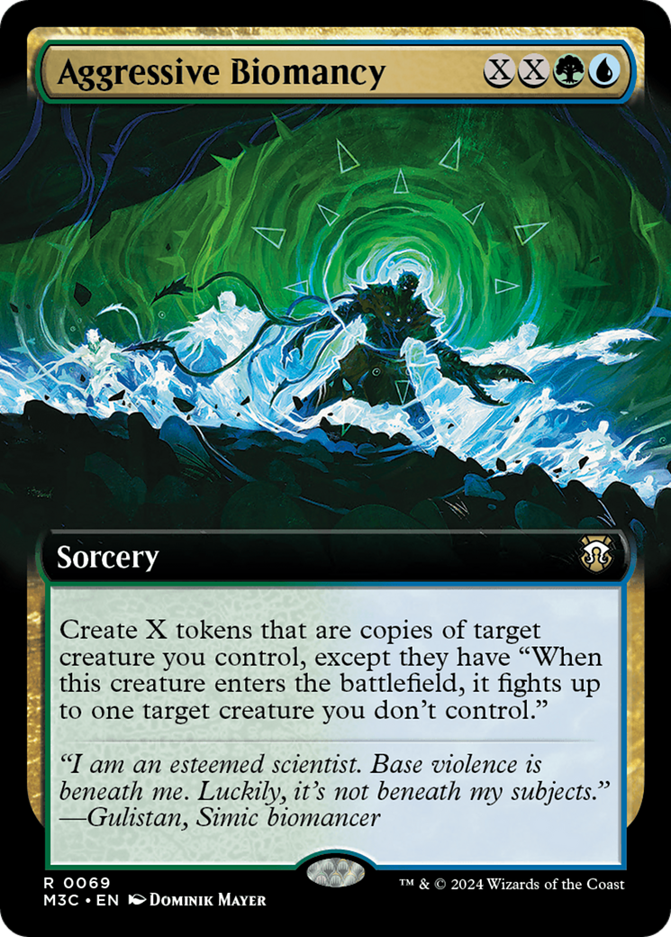 Aggressive Biomancy (Extended Art) [Modern Horizons 3 Commander] | Magic Magpie