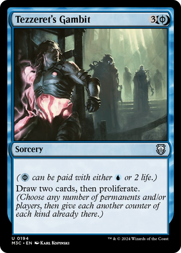 Tezzeret's Gambit [Modern Horizons 3 Commander] | Magic Magpie