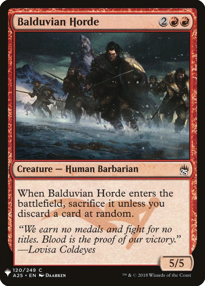 Balduvian Horde [Mystery Booster] | Magic Magpie