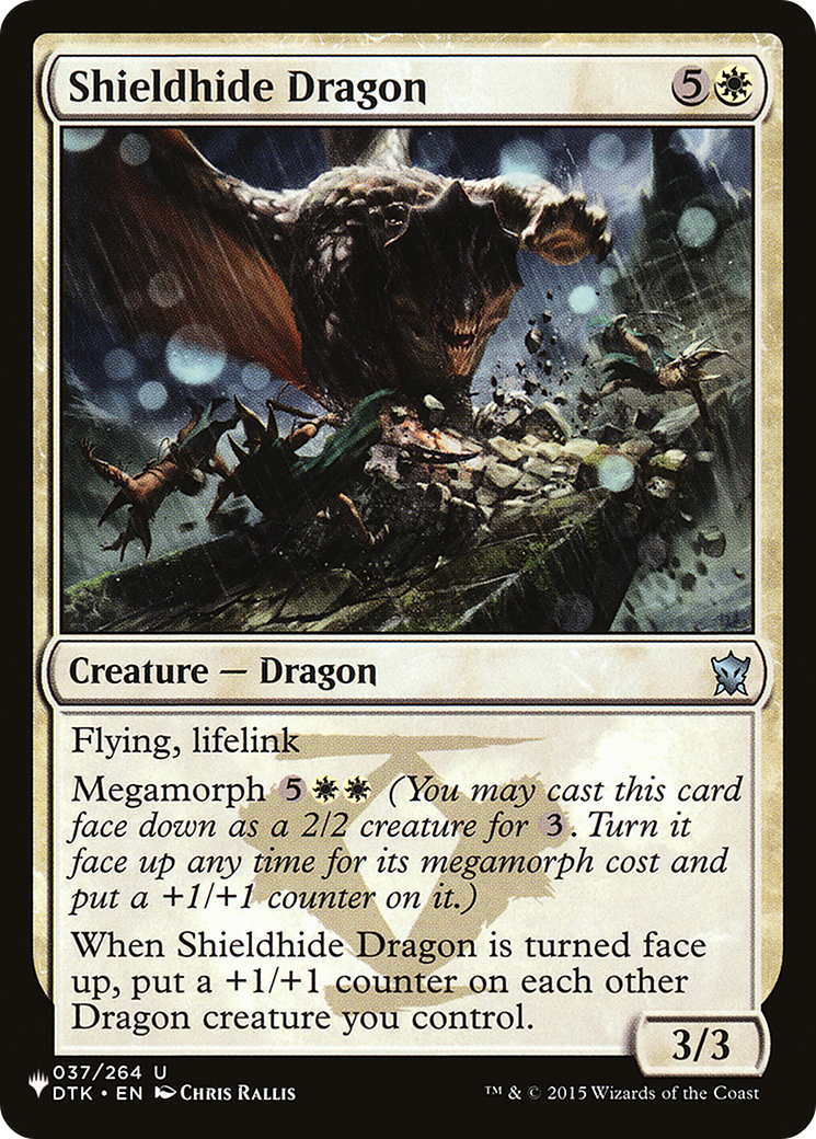 Shieldhide Dragon [The List Reprints] | Magic Magpie