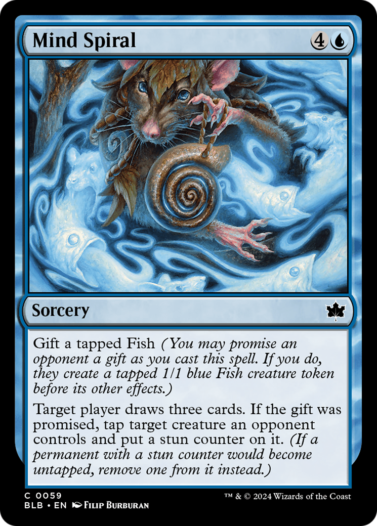 Mind Spiral [Bloomburrow] | Magic Magpie