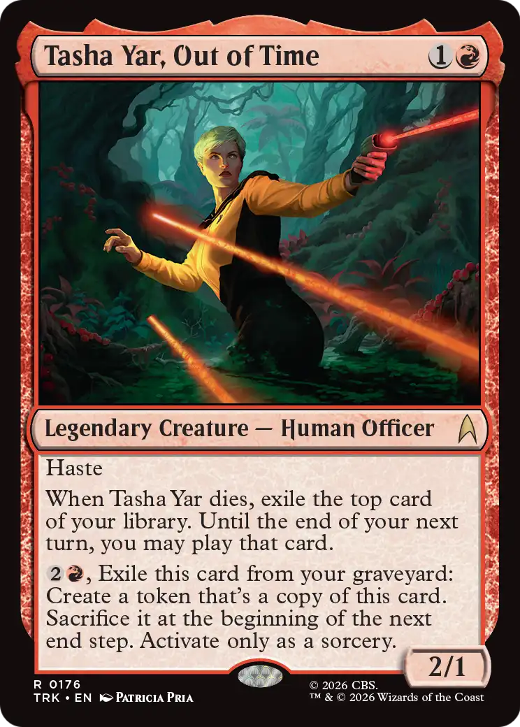 Tasha Yar, Out of Time [Star Trek] | Magic Magpie