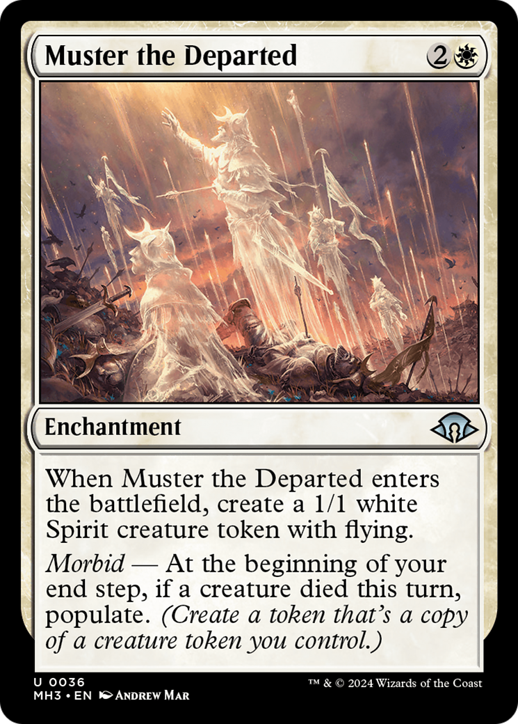 Muster the Departed [Modern Horizons 3] | Magic Magpie