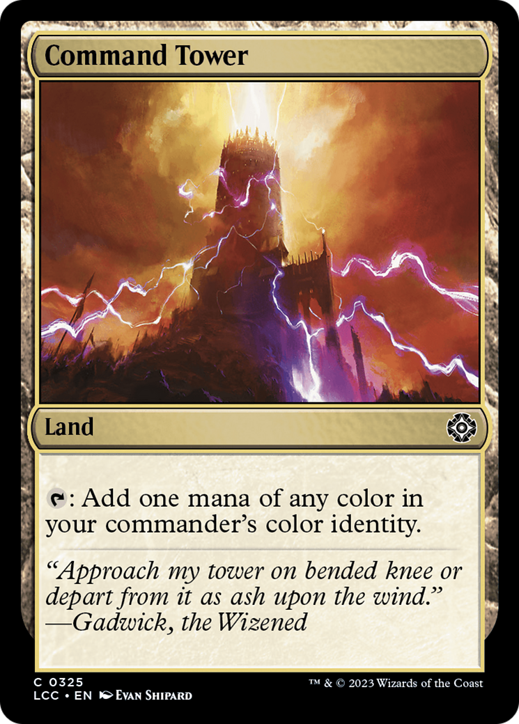 Command Tower [The Lost Caverns of Ixalan Commander] | Magic Magpie