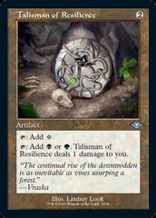 Talisman of Resilience (Retro Foil Etched) [Modern Horizons] | Magic Magpie