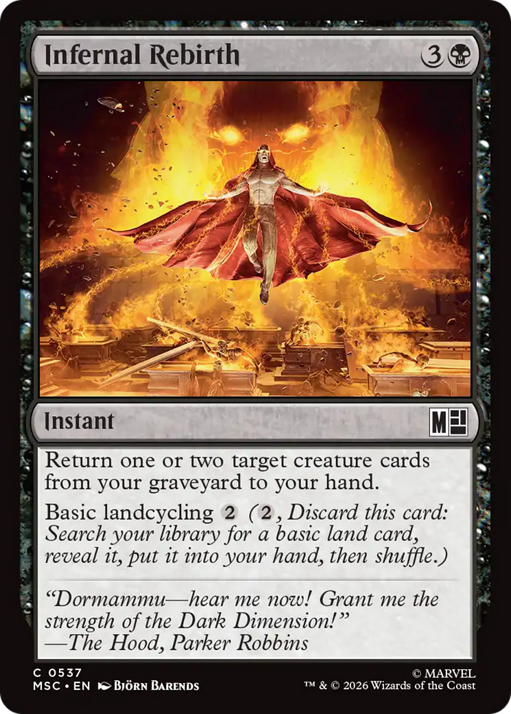 Infernal Rebirth [Marvel Super Heroes Commander] | Magic Magpie