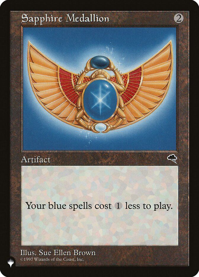 Sapphire Medallion [The List] | Magic Magpie