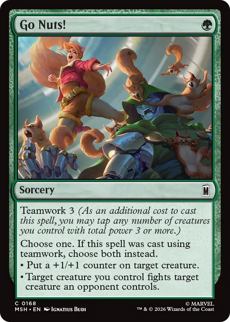 Go Nuts! [Marvel Super Heroes] | Magic Magpie