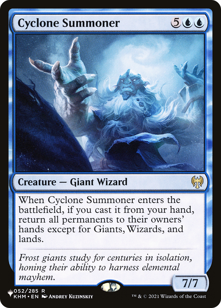 Cyclone Summoner [The List] | Magic Magpie