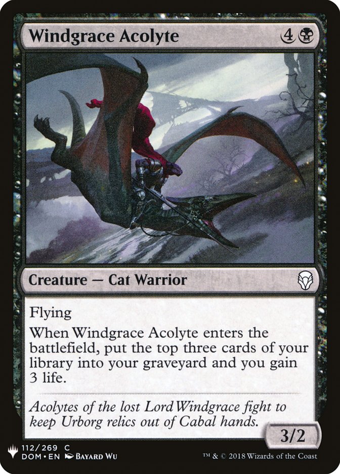 Windgrace Acolyte [Mystery Booster] | Magic Magpie