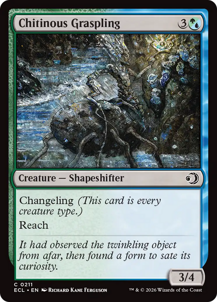 Chitinous Graspling [Lorwyn Eclipsed] | Magic Magpie