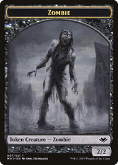 Marit Lage // Zombie Double-Sided Token [Modern Horizons Tokens] | Magic Magpie