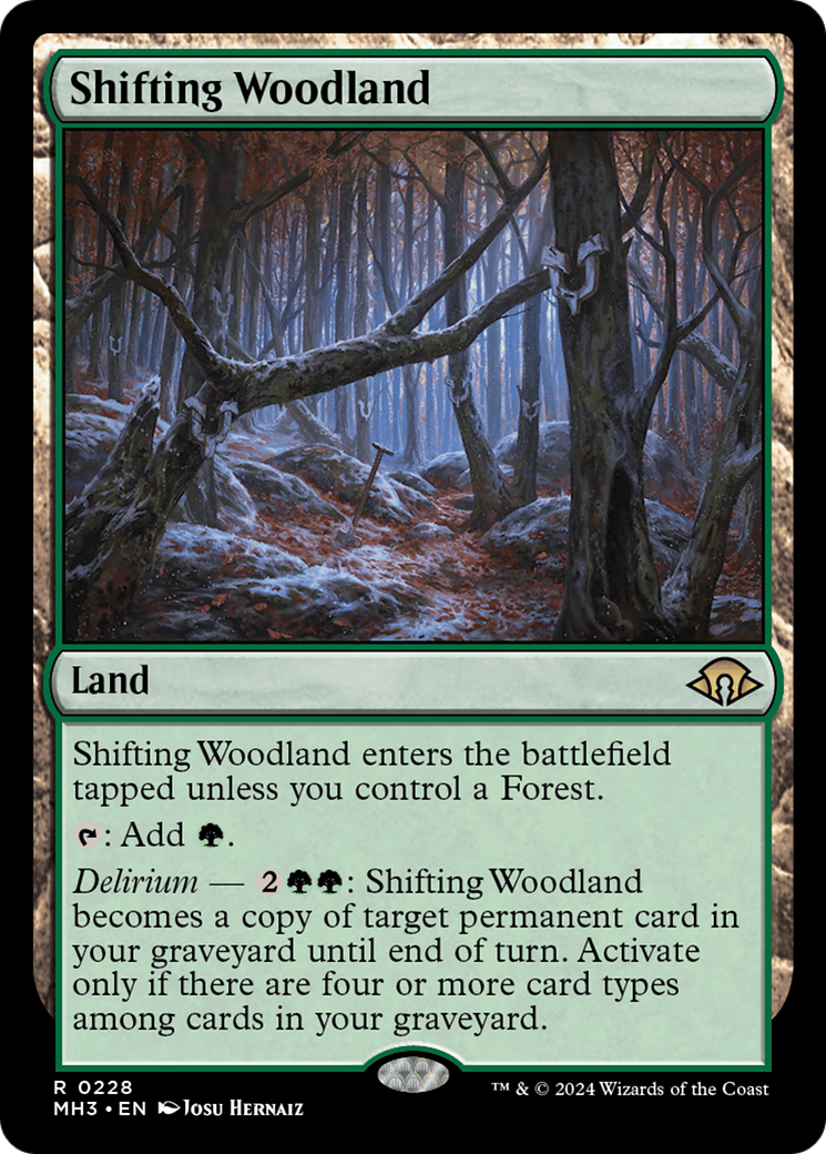 Shifting Woodland [Modern Horizons 3] | Magic Magpie