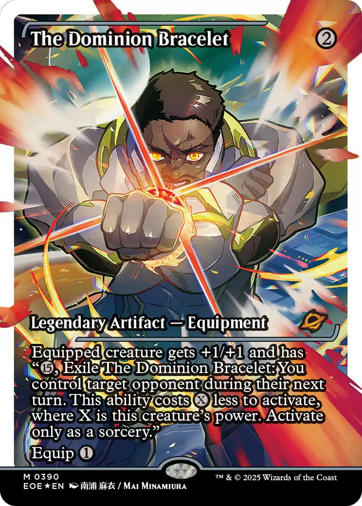 The Dominion Bracelet (Showcase) (Fracture Foil) [Edge of Eternities] | Magic Magpie