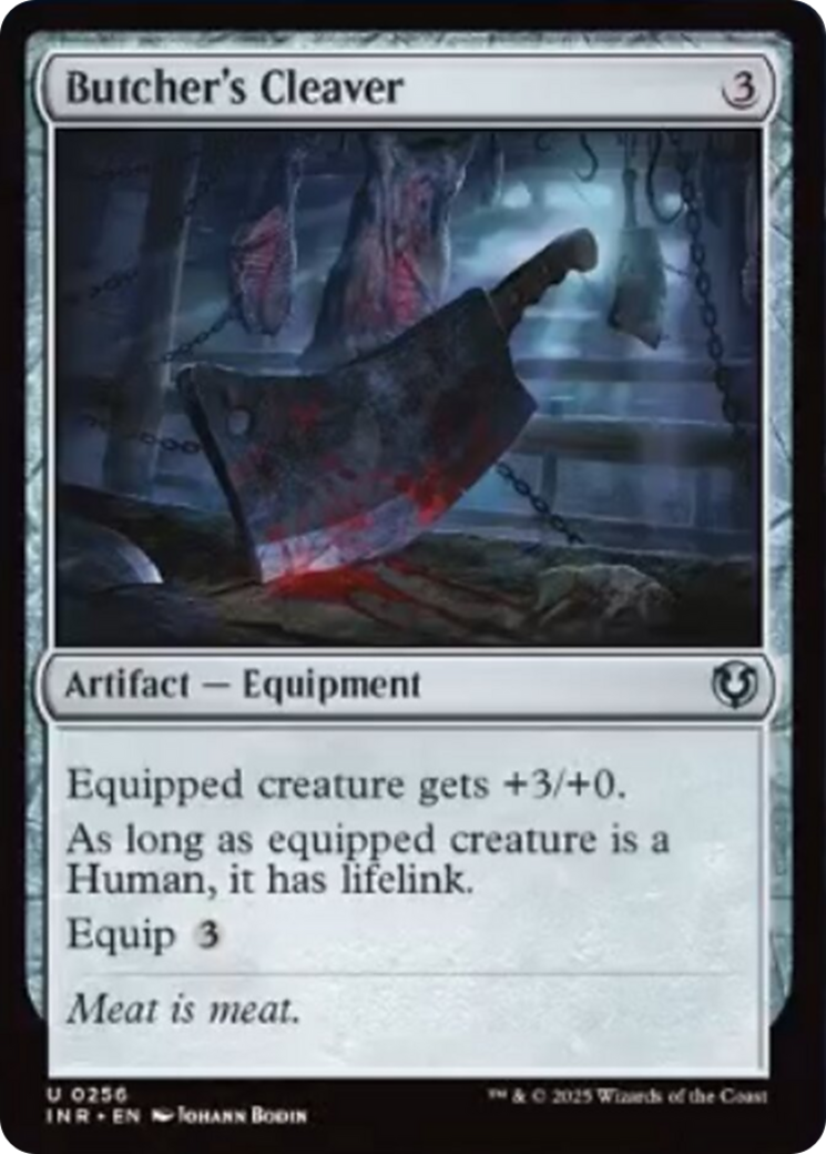 Butcher's Cleaver [Innistrad Remastered] | Magic Magpie