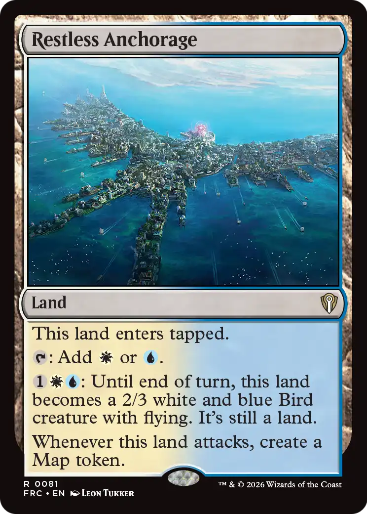 Restless Anchorage [Reality Fracture Commander] | Magic Magpie