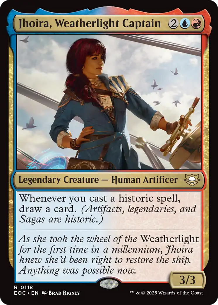Jhoira, Weatherlight Captain [Edge of Eternities Commander] | Magic Magpie