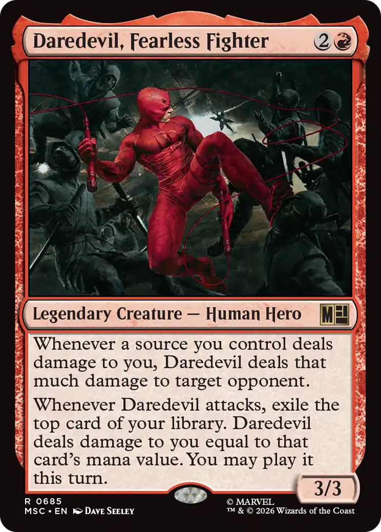 Daredevil, Fearless Fighter [Marvel Super Heroes Commander] | Magic Magpie