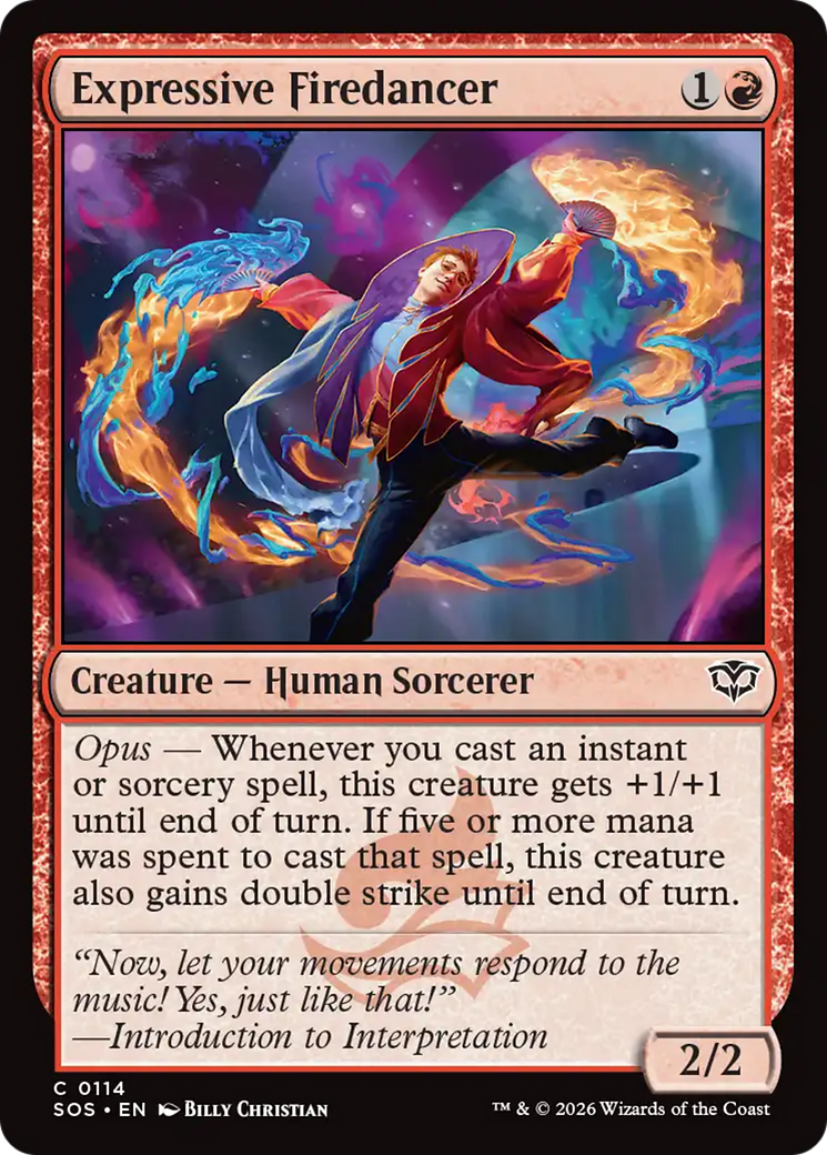 Expressive Firedancer [Secrets of Strixhaven] | Magic Magpie
