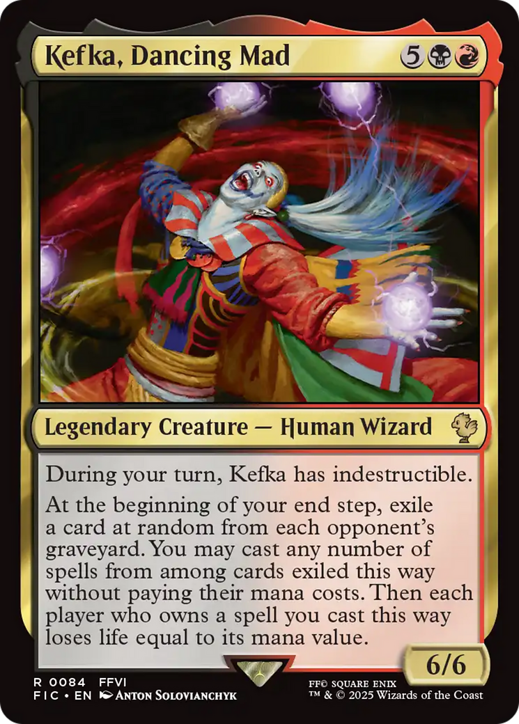 Kefka, Dancing Mad [FINAL FANTASY Commander] | Magic Magpie