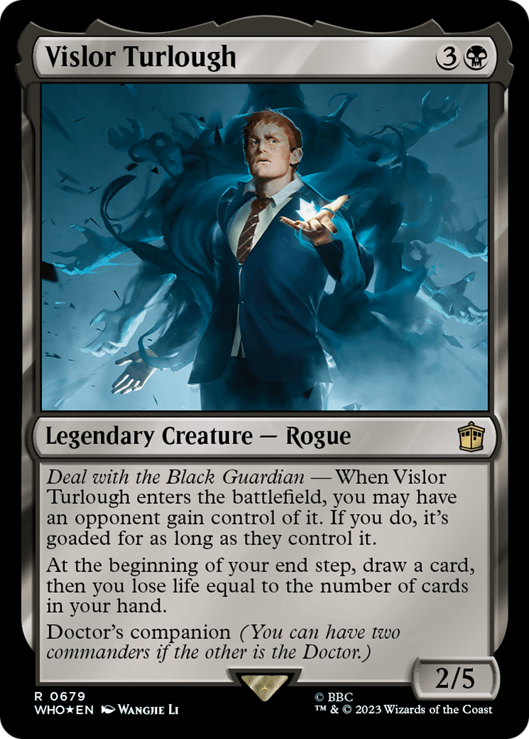 Vislor Turlough (Surge Foil) [Doctor Who] | Magic Magpie