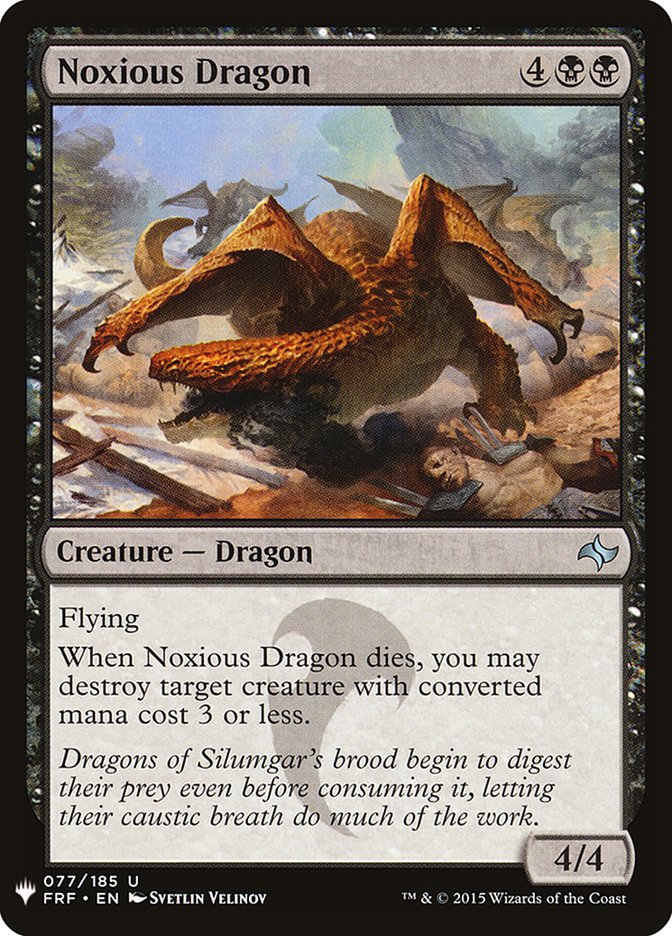 Noxious Dragon [Mystery Booster] | Magic Magpie