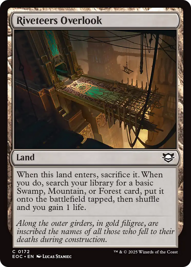 Riveteers Overlook [Edge of Eternities Commander] | Magic Magpie