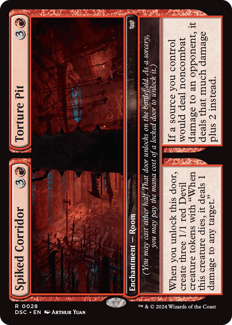 Spiked Corridor // Torture Pit [Duskmourn: House of Horror Commander] | Magic Magpie