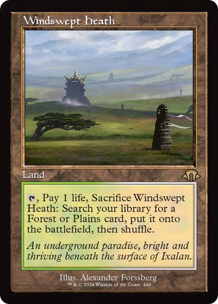 Windswept Heath (Retro) [Modern Horizons 3] | Magic Magpie