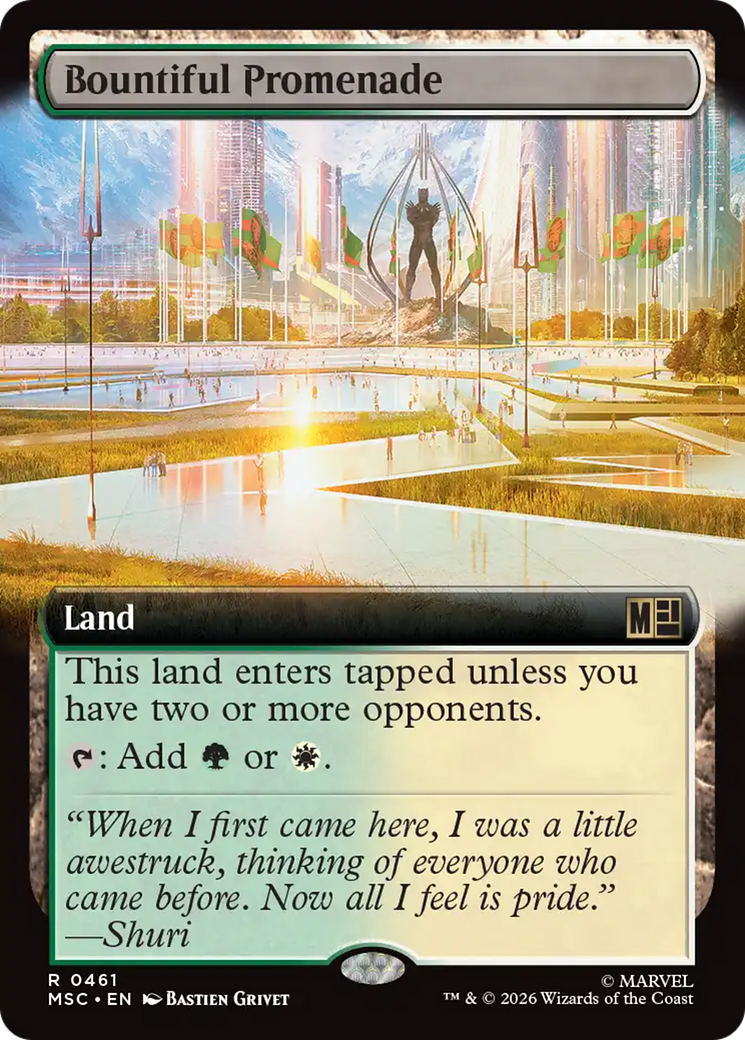 Bountiful Promenade (Extended Art) [Marvel Super Heroes Commander] | Magic Magpie