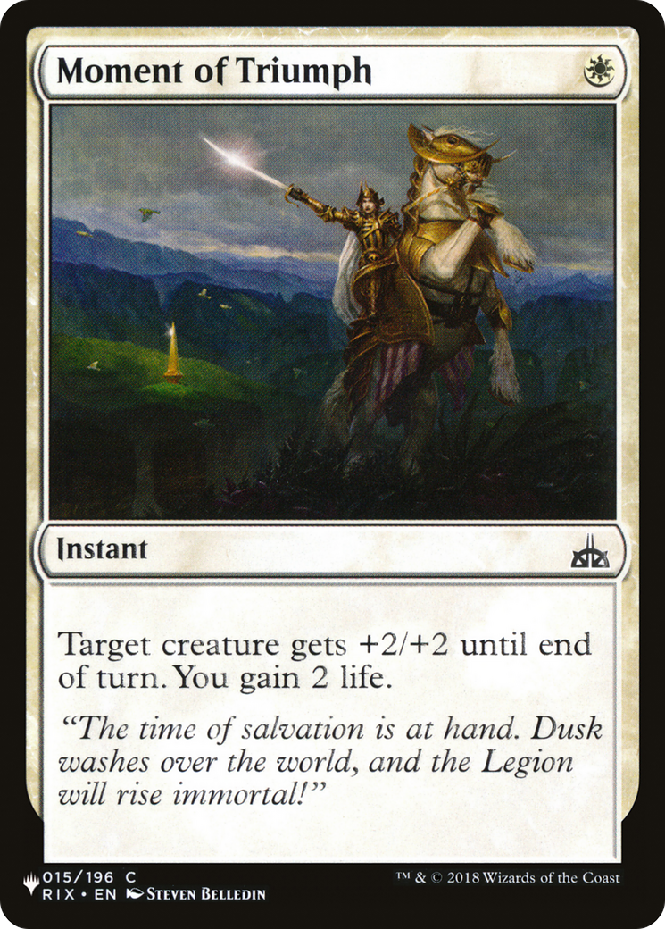 Moment of Triumph [The List] | Magic Magpie