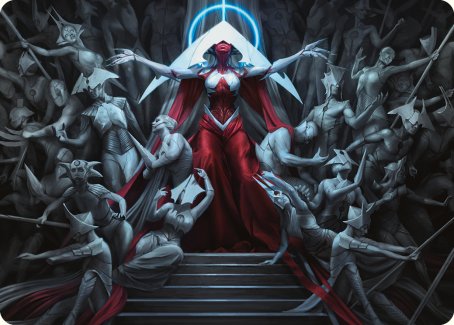 Elesh Norn, Mother of Machines Art Card [Phyrexia: All Will Be One Art Series] | Magic Magpie