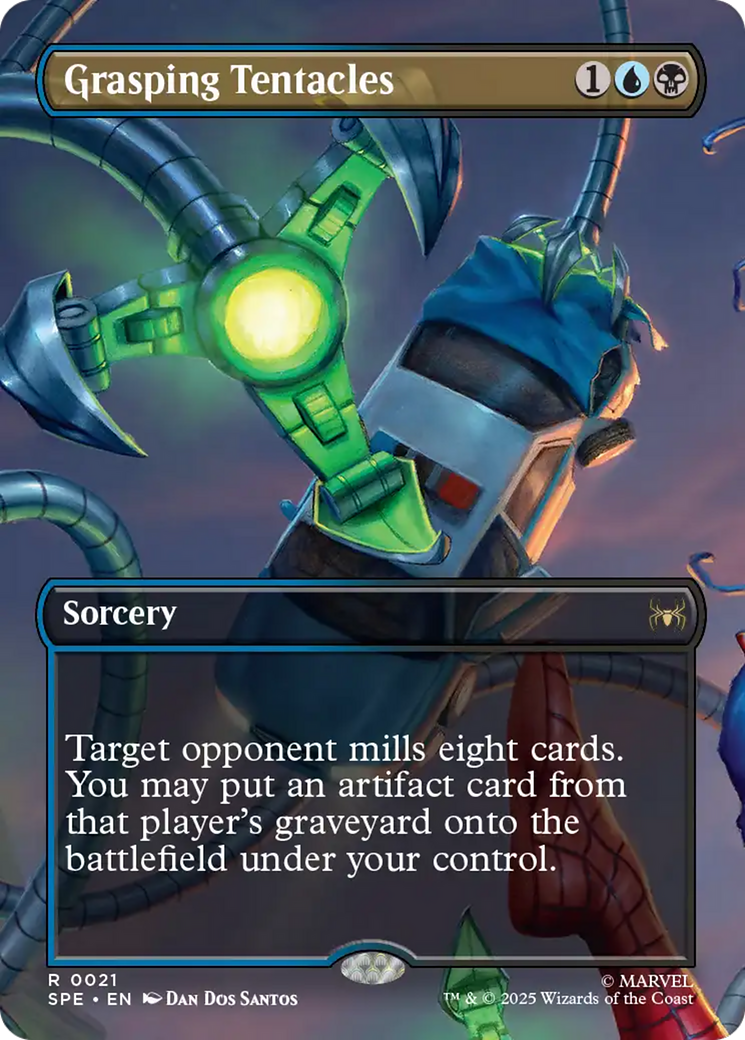 Grasping Tentacles (Borderless) [Marvel's Spider-Man: Eternal-Legal] | Magic Magpie