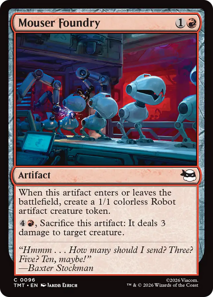 Mouser Foundry [Teenage Mutant Ninja Turtles] | Magic Magpie