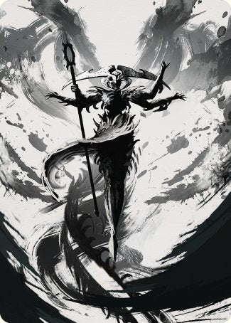 Atraxa, Grand Unifier 2 Art Card [Phyrexia: All Will Be One Art Series] | Magic Magpie