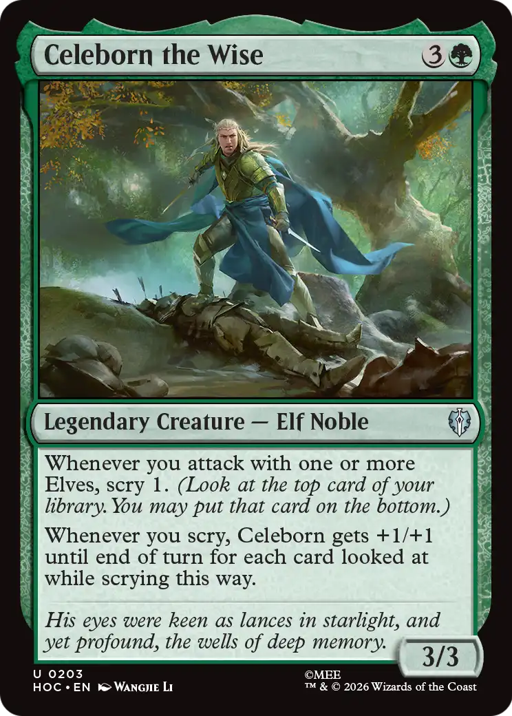 Celeborn the Wise [The Hobbit: Eternal-Legal] | Magic Magpie