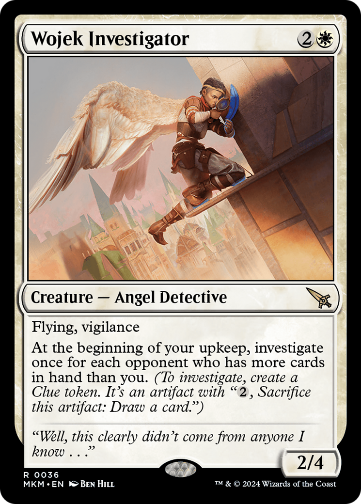 Wojek Investigator (Blue) [Murders at Karlov Manor] | Magic Magpie