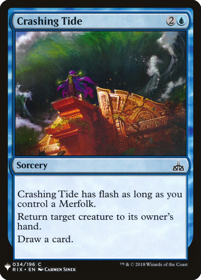 Crashing Tide [Mystery Booster] | Magic Magpie