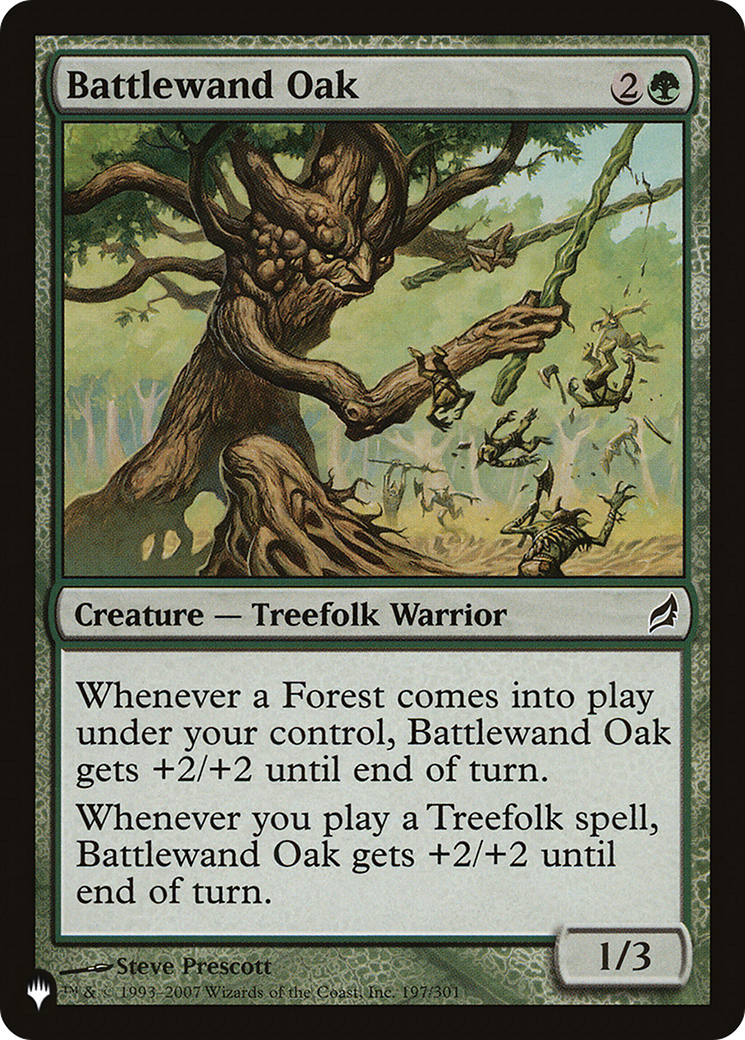 Battlewand Oak [The List] | Magic Magpie