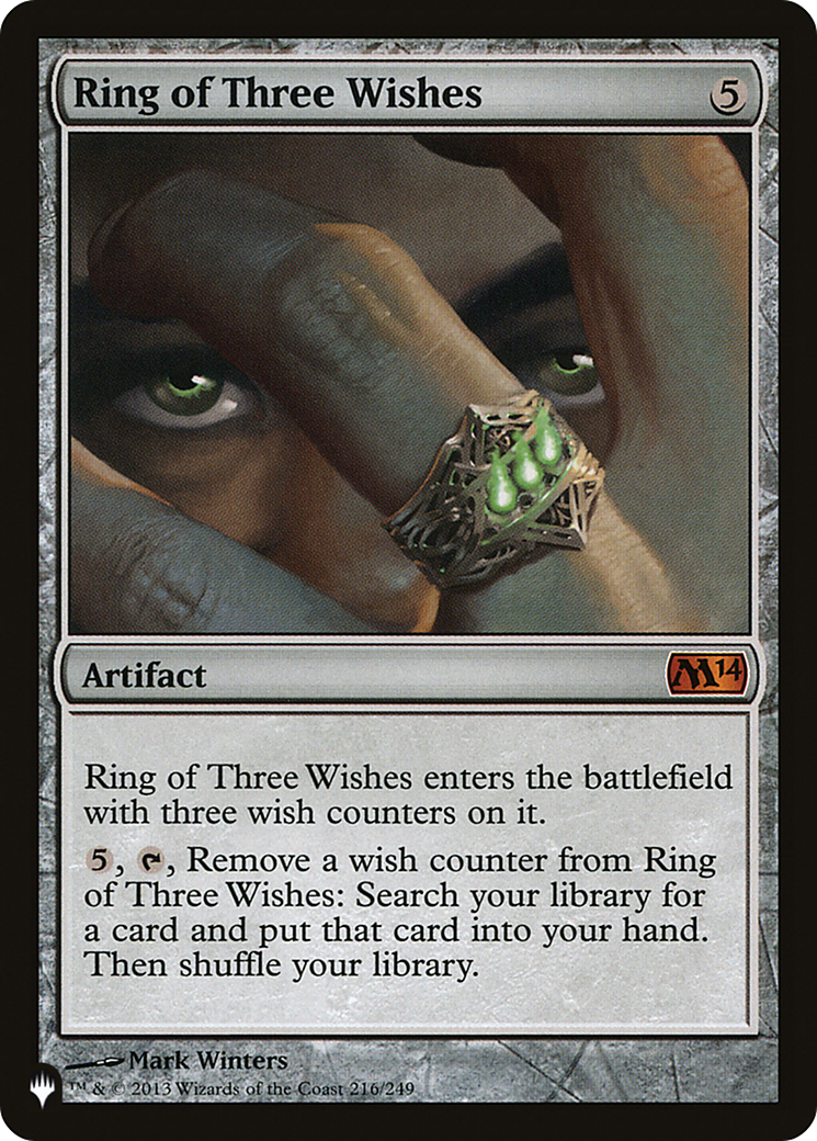 Ring of Three Wishes [The List] | Magic Magpie