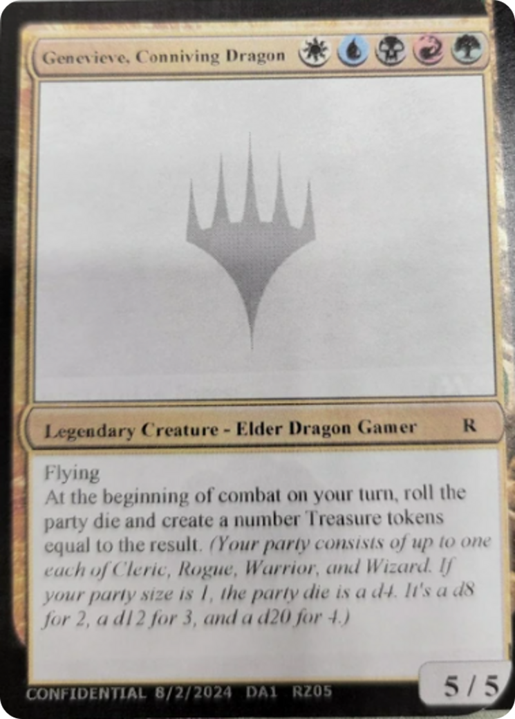 Genevieve, Conniving Dragon [Unknown Event] | Magic Magpie